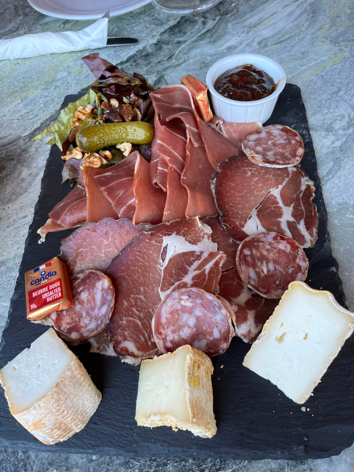 Notre planchette de charcuterie corse